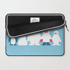 Winter friends Laptop Sleeve Gallery Image 2