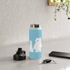 Winter friends Water Bottle Gallery Image 4
