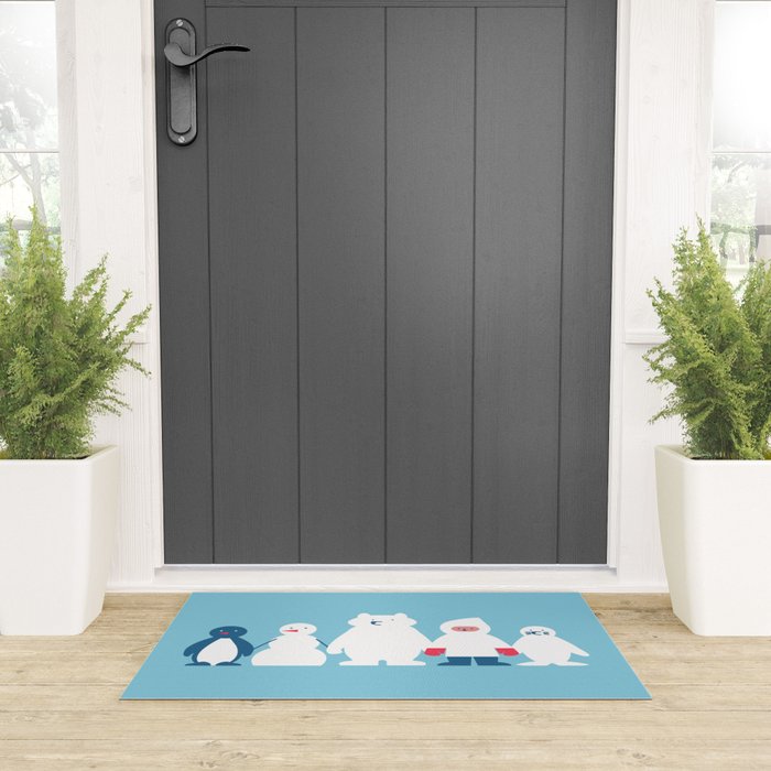 Winter friends Welcome Mat Gallery Image 3