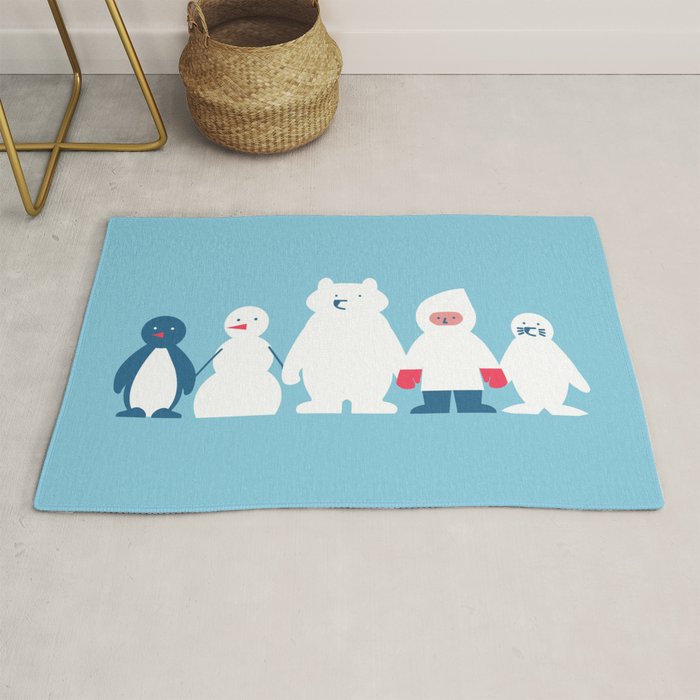 Winter friends Rug Gallery Image 1