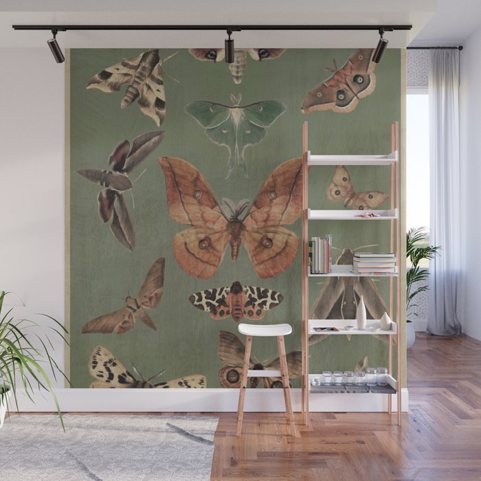 Night butterflies Wall Mural Gallery Image 1