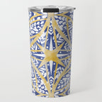 Tile wild leaves starry BY Travel Mug Gallery Image 1