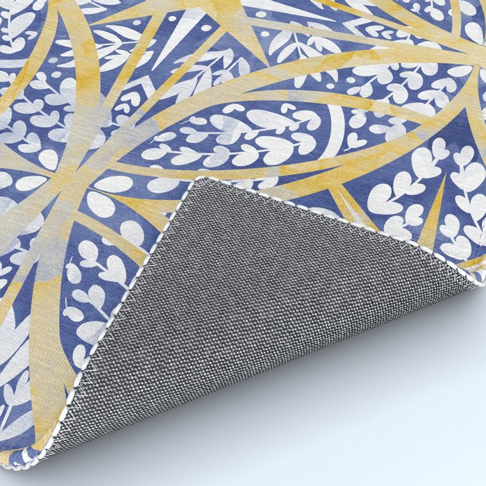 Tile wild leaves starry BY Rug Gallery Image 4