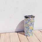 Tile wild leaves starry BY Travel Mug Gallery Image 4