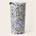 Tile wild leaves starry BY Travel Mug Gallery Image 3