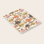 Mid Mod Deep Sea Fishing Ivory Notebook Gallery Image 3