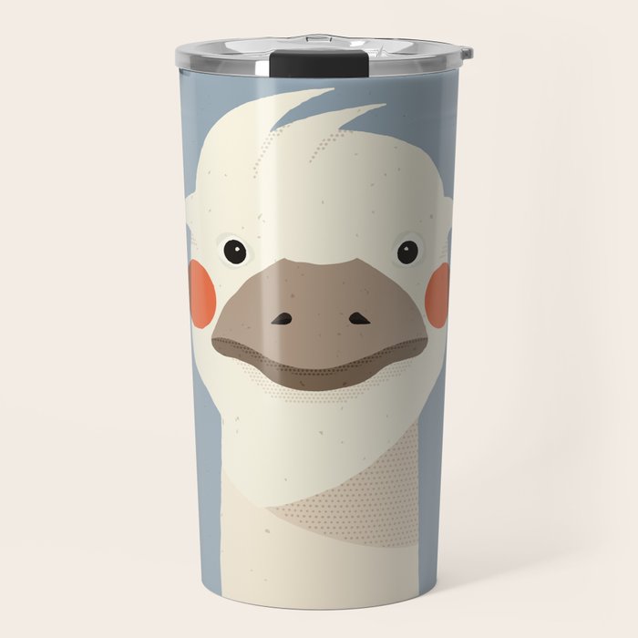 Emu, Animal Portrait Travel Mug Gallery Image 1
