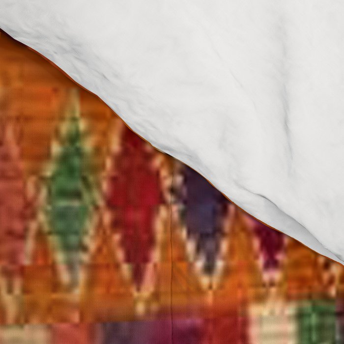 Orange Traditional Moroccan Design Comforter Gallery Image 4