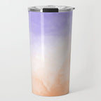 Tie dye lilac peach A Travel Mug Gallery Image 1