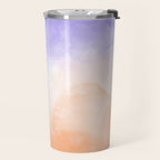 Tie dye lilac peach A Travel Mug Gallery Image 2