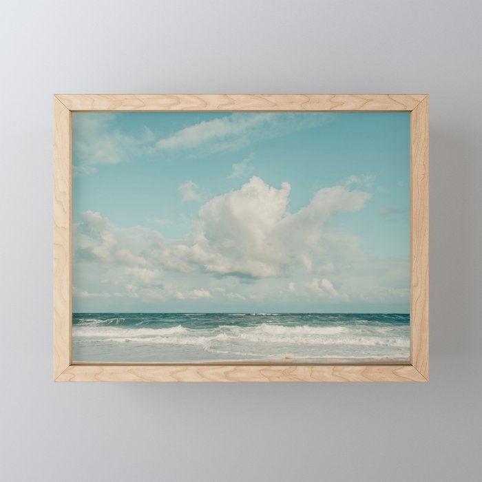 Clouds Over Zuma Beach Mini Art Print Gallery Image 1