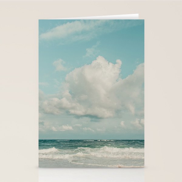 Clouds Over Zuma Beach Stationery Card Gallery Image 1