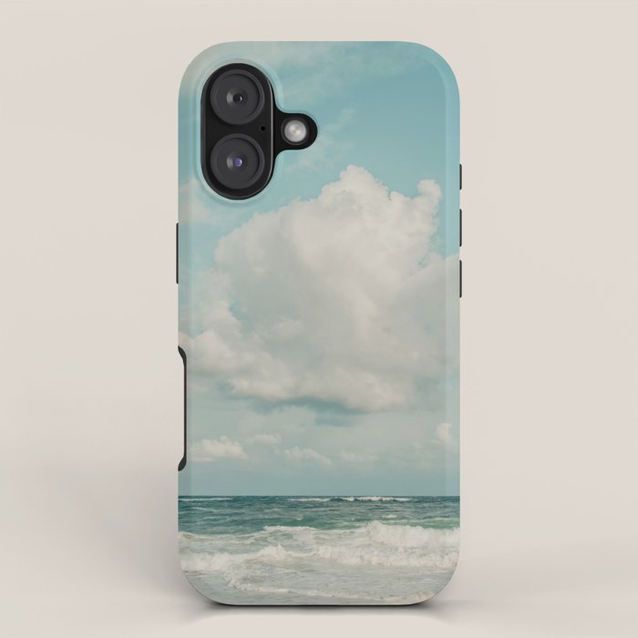 Clouds Over Zuma Beach iPhone Case Gallery Image 1
