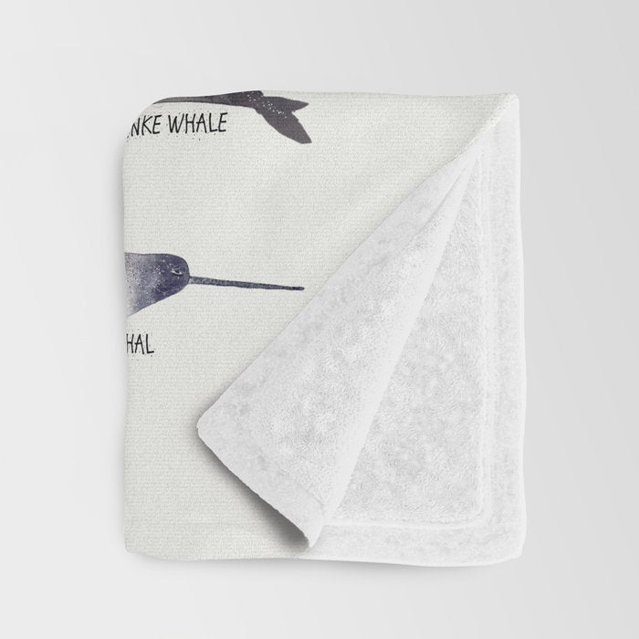 whales Throw Blanket Gallery Image 3
