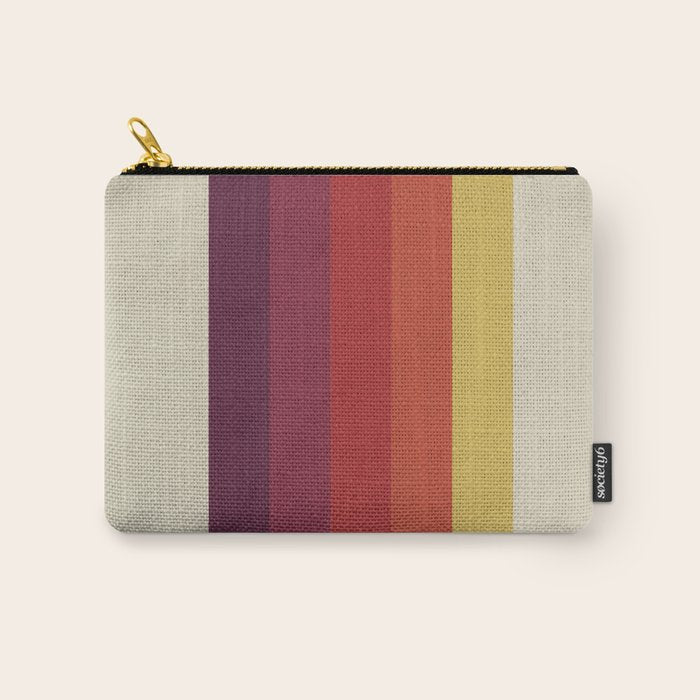 Retro Video Cassette Color Palette Carry All Pouch Gallery Image 1