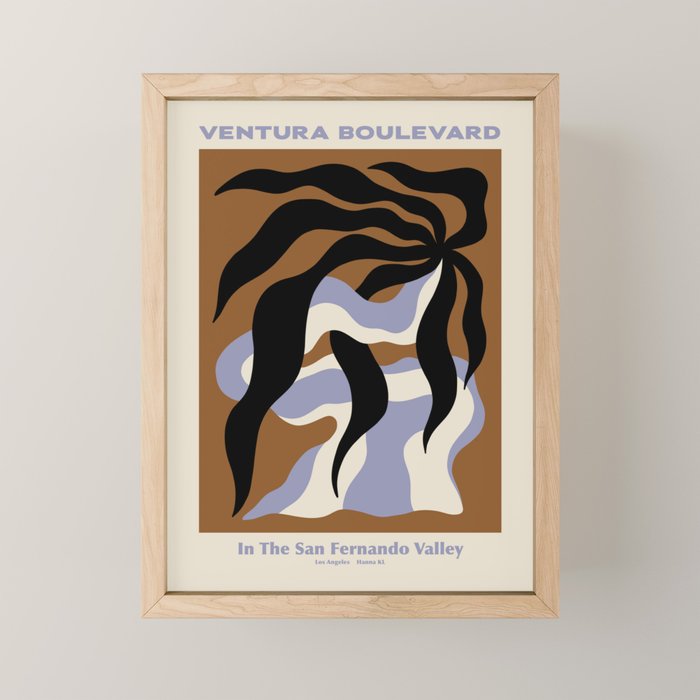 Ventura Blvd Mini Art Print Gallery Image 1
