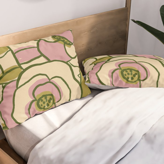 Rose Garden #1 Pillow Sham Gallery Image 2