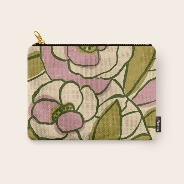 Rose Garden #1 Carry All Pouch Gallery Image 1