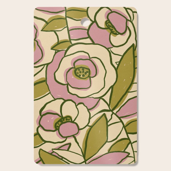 Rose Garden #1 Cutting Board Gallery Image 1