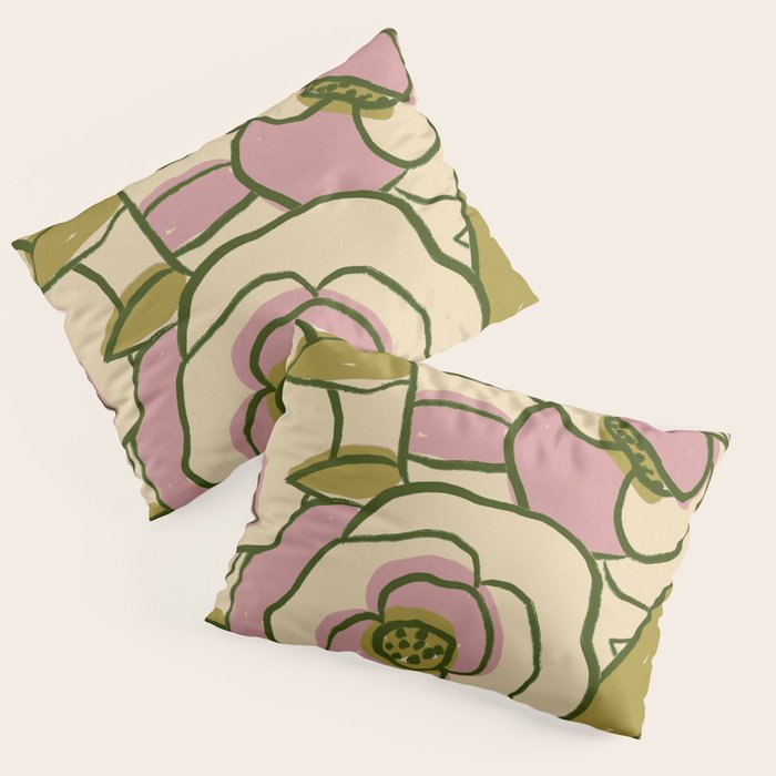 Rose Garden #1 Pillow Sham Gallery Image 1
