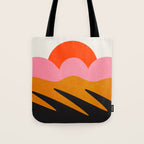 Landscape 02: Mid Century Abstraction Tote Bag Gallery Image 1