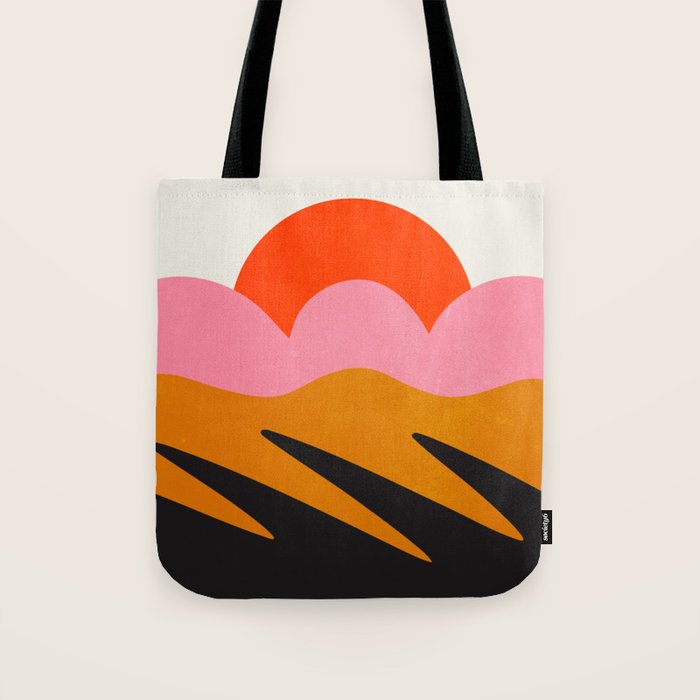 Landscape 02: Mid Century Abstraction Tote Bag Gallery Image 1