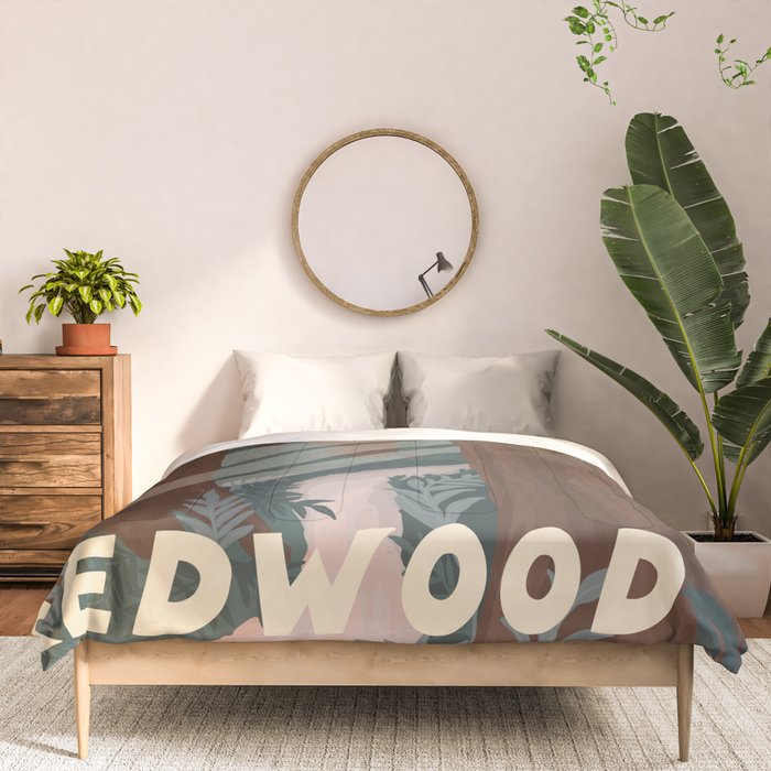 Redwood National Park Comforter Gallery Image 3