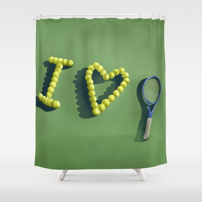 Love for the Game Shower Curtain Gallery Image 1