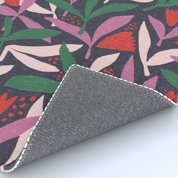 Hand Drawn Florals #2 Rug Gallery Image 4