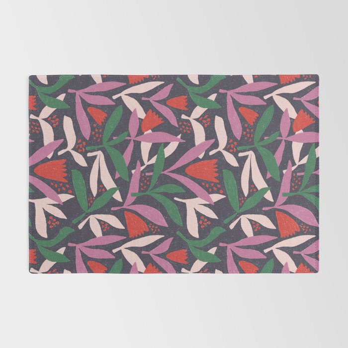 Hand Drawn Florals #2 Rug Gallery Image 2