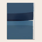Modern Blue, Blue Painting, Blue Ombre Notebook Gallery Image 4