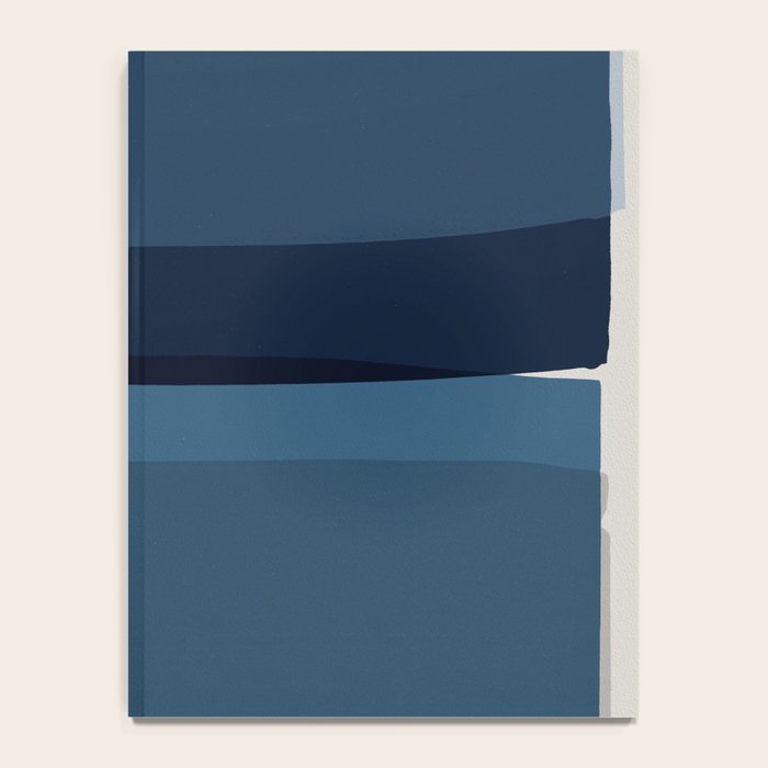 Modern Blue, Blue Painting, Blue Ombre Notebook Gallery Image 4