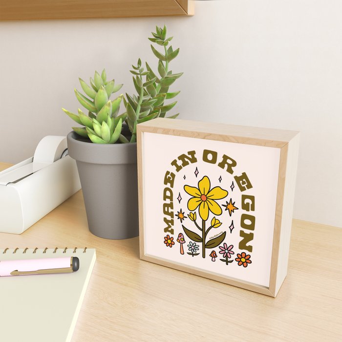 Made In Oregon Mini Art Print Gallery Image 2