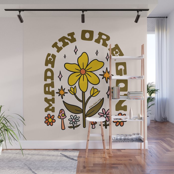 Made In Oregon Wall Mural Gallery Image 1