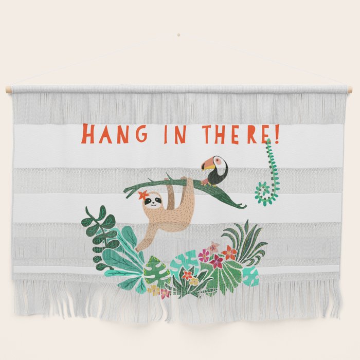Hang in there! - Sloth Wall Hanging Gallery Image 1