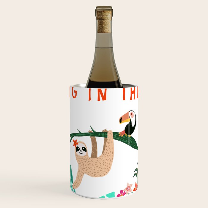 Hang in there! - Sloth Wine Chiller Gallery Image 1