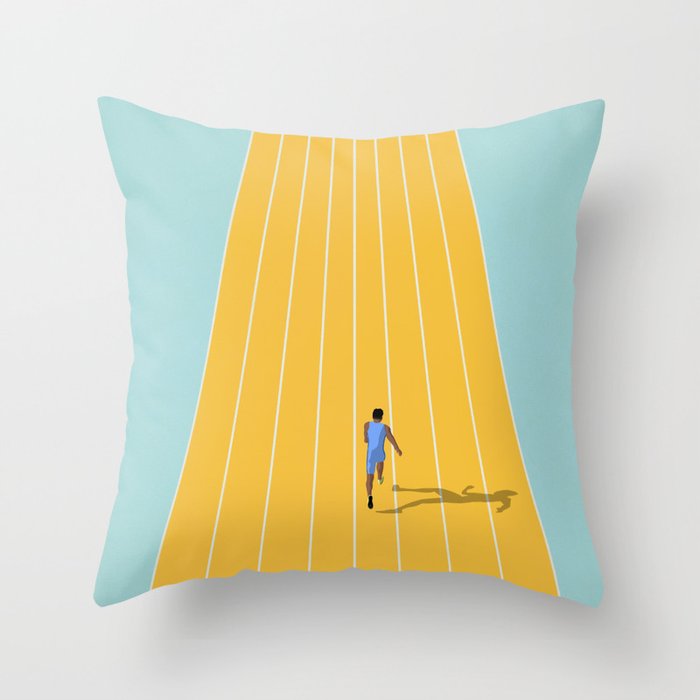 Go for the Gold Throw Pillow Gallery Image 1
