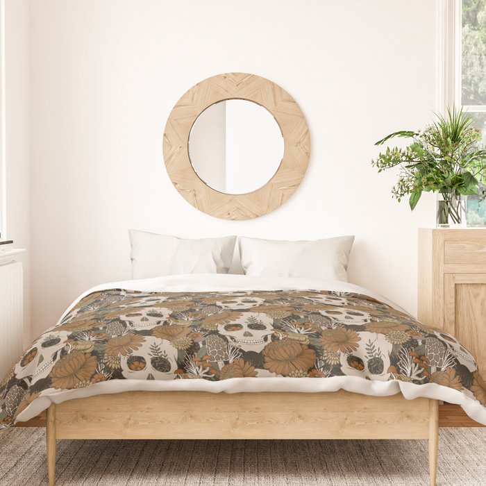 Autumn Skulls Duvet Cover Gallery Image 3