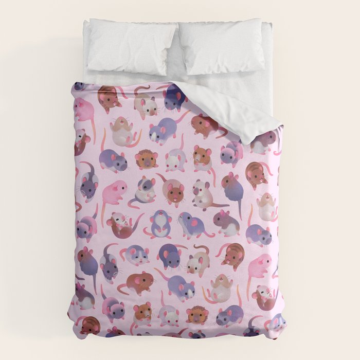 Fancy rat Duvet Cover Gallery Image 6