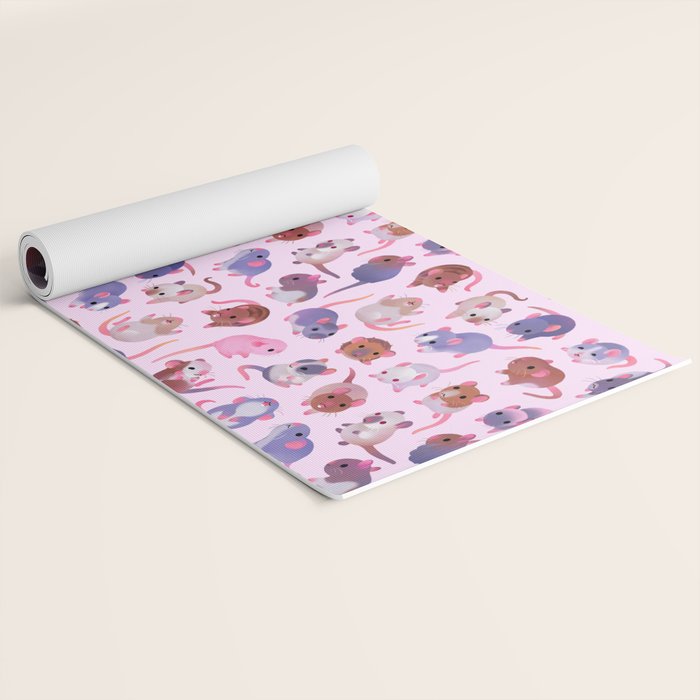 Fancy rat Yoga Mat Gallery Image 2
