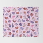 Fancy rat Throw Blanket Gallery Image 2