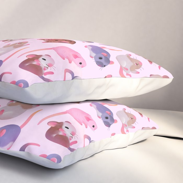 Fancy rat Pillow Sham Gallery Image 3