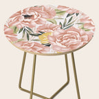 Big pink bouquet flowers S Side Table Gallery Image 2