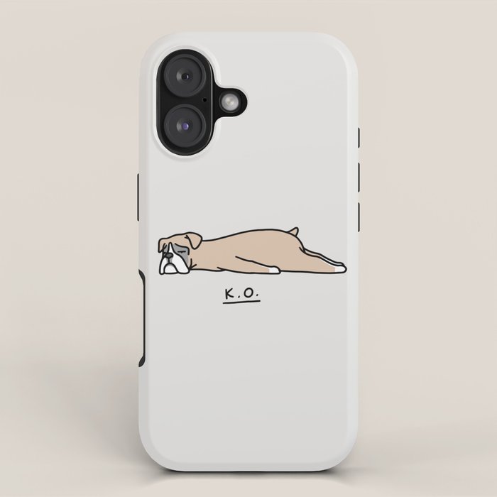 The Moody Puppies - Boxer iPhone Case Gallery Image 1