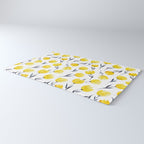 Yellow Tulips | Watercolour Pattern Rug Gallery Image 3