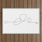 Line Ballerina Outdoor Rug Gallery Image 1