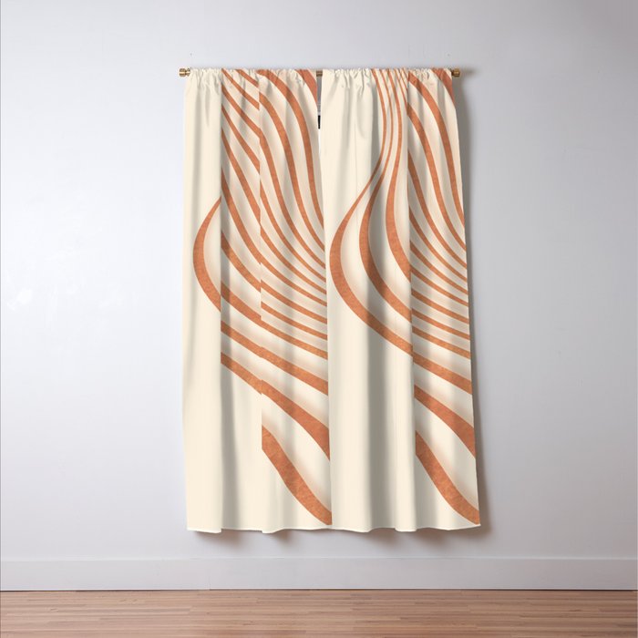 Movement of Lines Window Curtain Gallery Image 3
