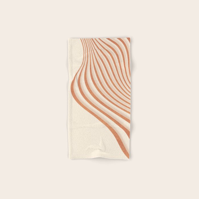 Movement of Lines Bath Towel Gallery Image 1