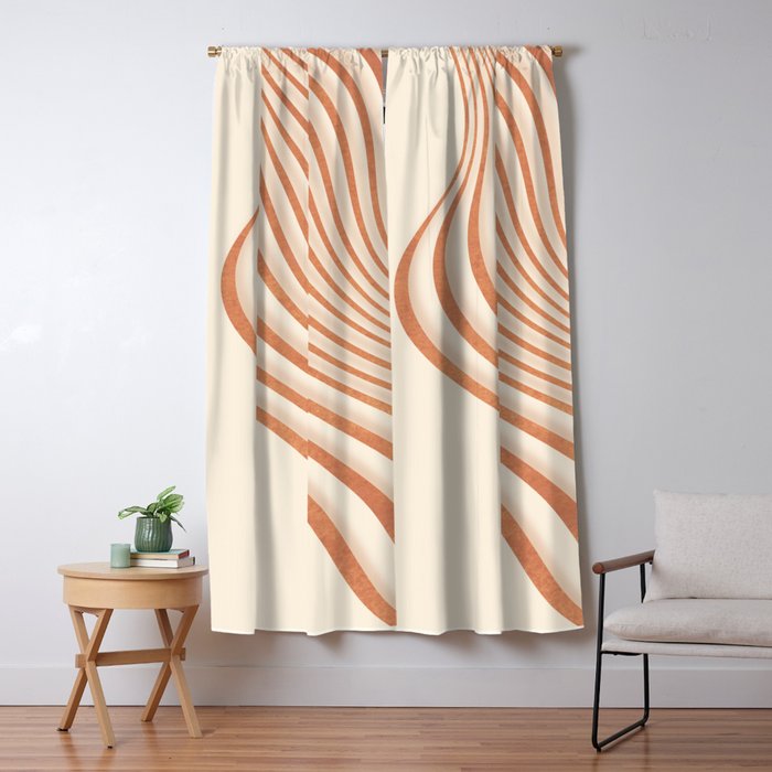 Movement of Lines Window Curtain Gallery Image 5