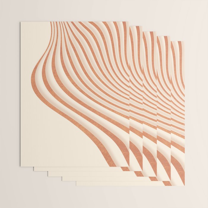 Movement of Lines Wrapping Paper Gallery Image 3